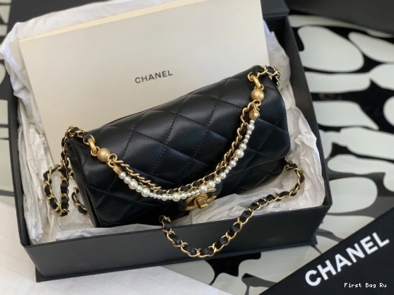 First Bag Ru 20CM CHANEL BAG FLAP 0820